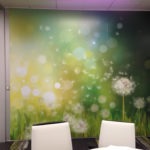 Conference room magnetic wall print