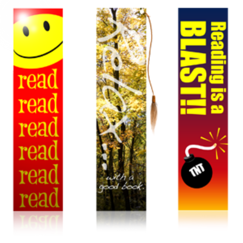 color printed bookmarks