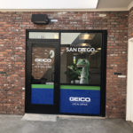 Corporate identity Doubled Sided Window Graphics