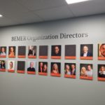 Custom Display - Bemer Org. Directors head shot Wall plaques