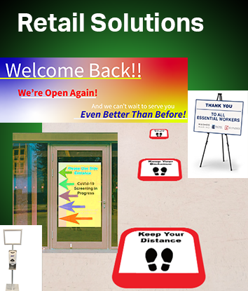 Retail Solutions for Reopening Businesses - CoVid-19